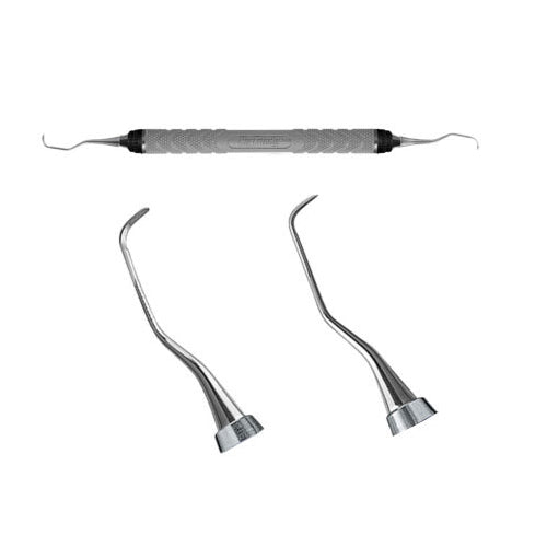 Hu-Friedy SG1/28 Double End #1/2 Gracey Dental Curette With #8 ResinEight Handle Hu-Friedy SG1/28 Double End #1/2 Gracey Dental Curette With #8 ResinEight Handle